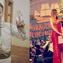 FOTO – VIDEO: Un tânăr din Vâlcea, viitoare stea a muzicii populare româneşti. Vezi ce premiu a câştigat zilele trecute