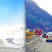 Starea drumurilor din Vâlcea. Blocaje pe Valea Oltului și zăpadă viscolită pe Transalpina