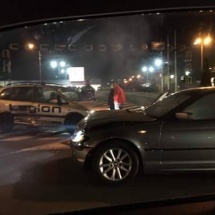 FOTO- ACCIDENT la KAUFLAND SIBIU: Șoferul unui BMW din Vâlcea a fost implicat…