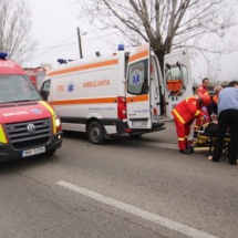 ACCIDENT la COPĂCELU: Copil de 5 ani, lovit de maşină pe trecerea de pietoni