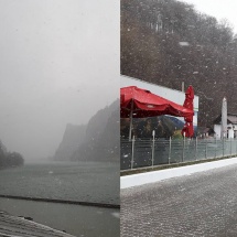 FOTO-VIDEO: Ninge pe Valea Oltului, în VÂLCEA!