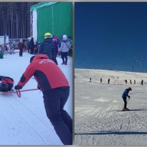 FOTO: 13 accidente într-o singură zi pe pârtiile de schi de la Transalpina Ski Resort