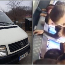 FOTO/VIDEO: MATDAN recidivează la VÂLCEA: Pasageri transportaţi ca sardelele într-un microbuz