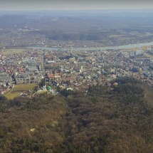 VIDEO: Imagini superbe cu oraşul Râmnicu Vâlcea, filmate din dronă