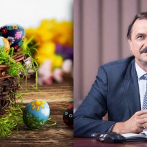 Senatorul Romulus Bulacu vă dorește un „Paște fericit”!