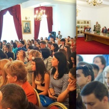 FOTO: Elevi din 30 de județe, prezenți la Vâlcea pentru a participa la Concursul „Cultură și Civilizație în România”