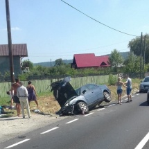 FOTO: ACCIDENT GRAV pe DN 7, între Râmnicu Vâlcea și Pitești