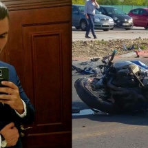 FOTO: Un tânăr MOTOCICLIST din VÂLCEA a murit într-un ACCIDENT la BUCUREȘTI