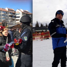 FOTO – VIDEO: Jandarmii au descins în Râmnicu Vâlcea și pe pârtia de schi de la Voineasa. Vizate au fost doamnele şi domnişoarele!