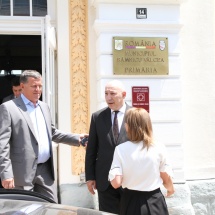 FOTO: Primarul Râmnicului și ambasadorul Georgiei, întâlnire pentru inițierea unor colaborări economice și culturale