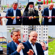 FOTO-VIDEO: Noua axă de circulație Sud – Nord din Râmnicu Vâlcea a fost inaugurată
