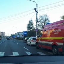 Adolescentă din Vâlcea, rănită într-un accident rutier la Sibiu
