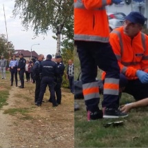 FOTO – UPDATE. Femeia lovită de tren în Râmnicu Vâlcea, în zona Ostroveni, a decedat