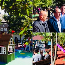 GALERIE FOTO: Parcul Rotary din Râmnicu Vâlcea a fost modernizat și inaugurat