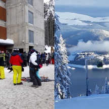 FOTO: Probleme cu furnizarea energiei electrice la Transalpina Ski Resort. Turiștii au așteptat ore în șir