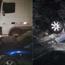 FOTO-VIDEO. ACCIDENT GRAV pe DN 7. Șofer de 19 ani din Vâlcea rănit