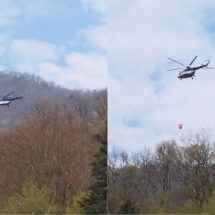 Elicopterul și-a încheiat misiunea la Brezoi