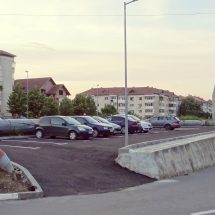 FOTO – RÂMNICU VÂLCEA. 15 noi locuri de parcare în Ostroveni