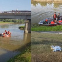 FOTO-VIDEO. Un adolescent din Vâlcea s-a înecat în apele râului Vedea, în Teleorman