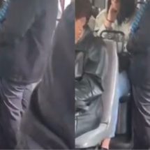 VIDEO INCREDIBIL. Bătrân din Râmnicu Vâlcea, gesturi obsecene în autobuz pe lângă tinere