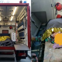 FOTO. Femeie de 250 kg din Vâlcea, transportată la spital cu o ambulanță solicitată de la Olt