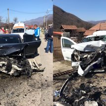FOTO-VIDEO. ACCIDENT cu 5 mașini la DĂEȘTI. Mai multe victime!