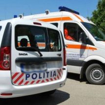 Vâlcean rănit într-un accident în județul Sibiu, din cauza unui șofer neatent