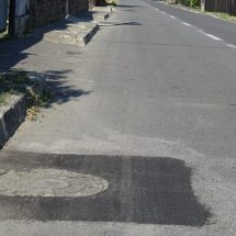 FOTO. Lucrări pe străzile din Râmnicu Vâlcea, la solicitarea şoferilor