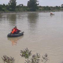 FOTO. Asistent de la UPU Vâlcea, căzut în apele râului Olt