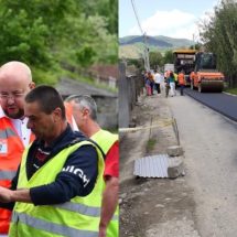 VIDEO. Drumul de legătură dintre Racovița și Titești, modernizat!