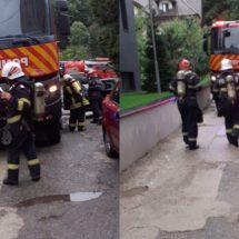FOTO. Incendiu la Hotel Traian din Călimănești – Căciulata