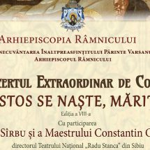 Concertul Extraordinar de Colinde „Hristos Se naște, măriți-L!”