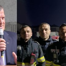 Primarul Gutău va propune recompensarea pompierilor care s-au remarcat în acțiunea de salvare de la înec a doi adolescenți