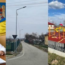 La Mihăești, iluminat public în toată comuna și locuri de joacă pentru copii