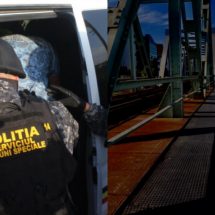 Mascați și înarmați cu arme albe, au tâlhărit trei tineri pe podul peste Olănești