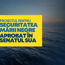 PNL: Proiectul pentru securitatea Mării Negre a fost aprobat în Senatul SUA