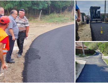Primarul Streinu explică ordine în care asfaltează ulițele din Șirineasa