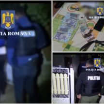 VIDEO. 12 bărbați din Vâlcea au fost încătușați după zeci de percheziții. Prejudiciu de 200.000 de lire sterline