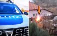VIDEO: GLUMĂ care putea deveni CRIMĂ! Trei tineri au dat foc unui bărbat din Stoenești