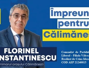 Împreună pentru Călimănești! Florinel CONSTANTINESCU (PNL) prezintă programul electoral 2024-2028