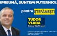 Tudor VLADA (PNL) prezintă locuitorilor din Ștefănești programul său electoral