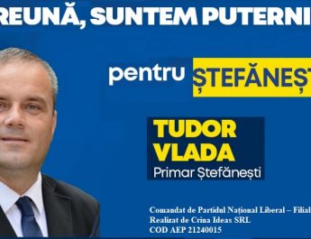 Tudor VLADA (PNL) prezintă locuitorilor din Ștefănești programul său electoral