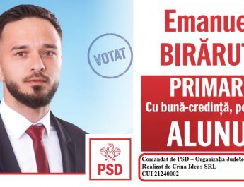 Emanuel BIRĂRUȚI (PSD) candidează pentru Primăria Alunu cu o listă clară și transparentă de proiecte